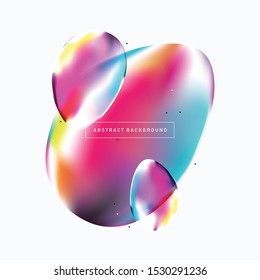 Liquid color background design. Fluid gradient shapes composition. Futuristic design posters