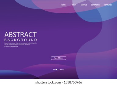 Liquid color background design Fluid gradient shapes composition