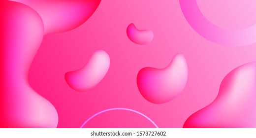 Liquid color background design. Fluid gradient shapes composition. Futuristic design posters. 3d shape design.5