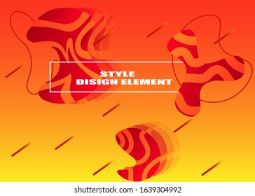 Liquid color background design. Fluid gradient shapes composition. Futuristic design posters. Eps10 vector.