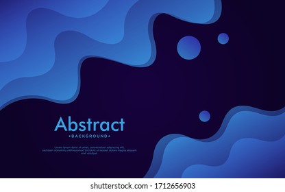 Diseño de fondo de color líquido. Composición de formas de degradado de fluido.