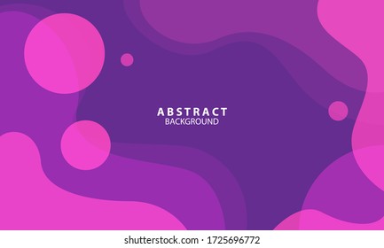 Diseño de fondo de color líquido. Composición de formas fluidas con gradientes de moda. Fondo geométrico ondulado. Composición de formas de degradado de moda. Vector Eps10.
