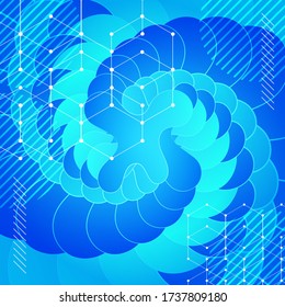 Liquid color background design. Fluid gradient shapes composition. Futuristic design posters. Eps10 vector.