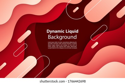 Flüssige Hintergrunddesigns. Zusammensetzung der flüssigen Farbverläufe.