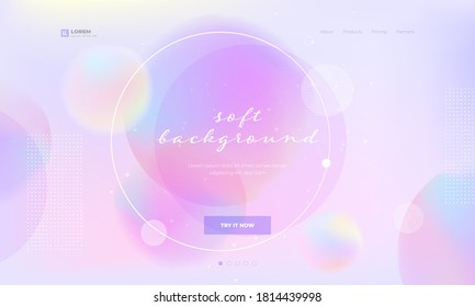 Liquid color background design. Fluid gradient shapes composition. Futuristic design posters. Eps10 vector.