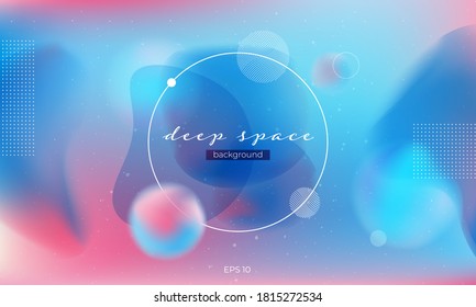 Liquid color background design. Fluid gradient shapes composition. Futuristic design posters. Eps10 vector.