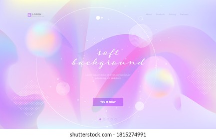 Diseño de fondo de color líquido. Composición de formas de gradiente fluido. Carteles de diseño futurista. Vector Eps10.