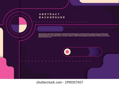 Liquid color background design. Fluid gradient shapes composition. Eps10 vector