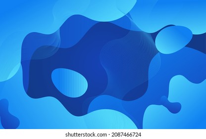 Liquid color background design. Fluid gradient shapes composition