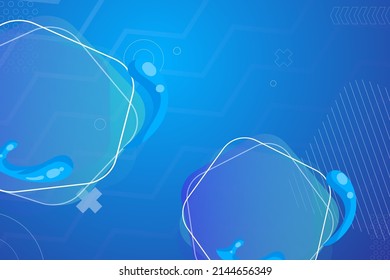 Liquid color background design. Fluid gradient shapes composition. Futuristic design posters. Eps10 vector.
