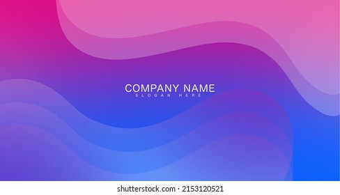 Liquid color background design. fluid gradient. Dynamic shape composition. wave shape composition Vector illustration