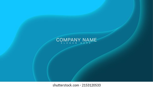 Diseño de fondo de color líquido. gradiente de fluido. Composición dinámica de forma. composición de forma de onda Ilustración vectorial