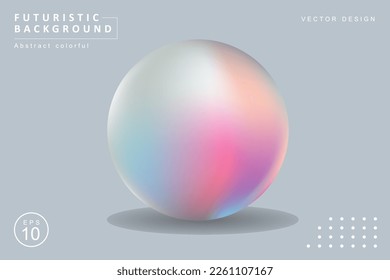 Diseño de fondo de color líquido. Composición de formas de círculo de gradiente fluido. Página de inicio de diseño futurista, portada, banner, anuncios, concepto de presentación.