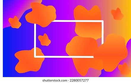 Flüssige Hintergrunddesigns. Zusammensetzung der flüssigen Farbverläufe.