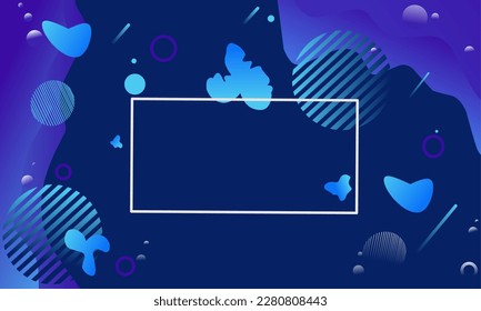 Liquid color background design. Fluid gradient shapes composition.