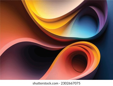 Liquid color background design. Fluid gradient composition. Creative illustration for poster, web, landing, page, cover, ad, greeting, card, promotion. Eps 8 vector.