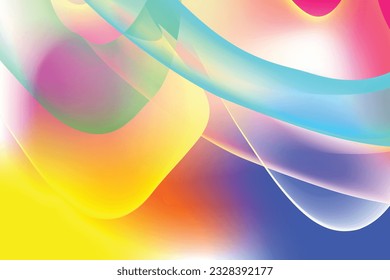 Liquid color background design. Fluid gradient shapes composition. Futuristic design posters. Eps10 vector.