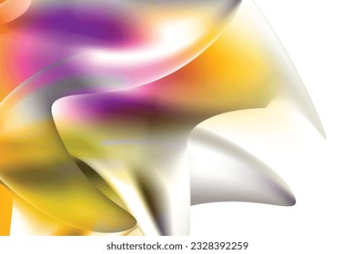 Liquid color background design. Fluid gradient shapes composition. Futuristic design posters. Eps10 vector.
