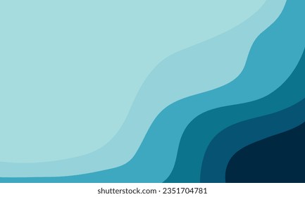 Liquid color background design. Fluid gradient blue shapes composition. Futuristic design posters.