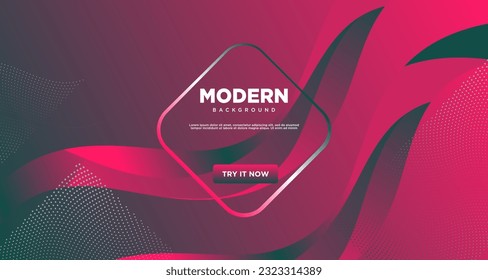 Liquid color background design. Liquid gradient shape composition. Futuristic design poster