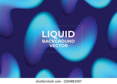 Liquid color background design for landing page site. Fluid gradient circle shape composition. Futuristic design posters. 
