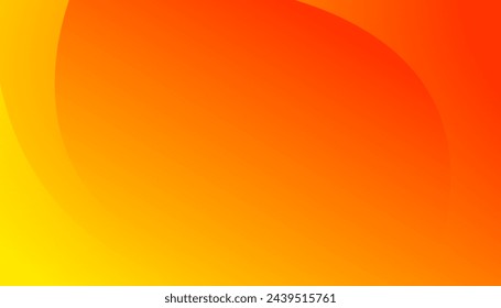 Liquid color background design. Orange elements with fluid gradient. Dynamic sound wave. Design element. Vector illustration
