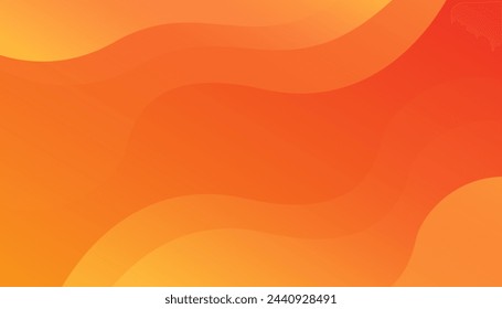 Liquid color background design. Orange elements with fluid gradient.  It is suitable for posters, flyers, websites, covers, banners, advertising
