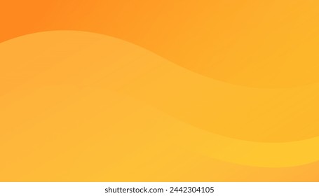 Liquid color background design. Orange elements with fluid gradient. Suit for business, institution, conference, party, Vector illustration
