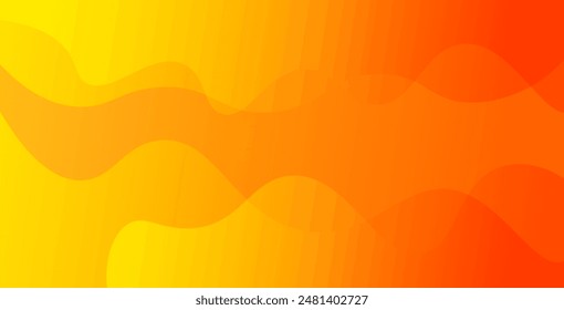 Diseño de fondo de color líquido. Elementos naranjas con gradiente fluido. Composición de Formas dinámicas. Vector eps10 