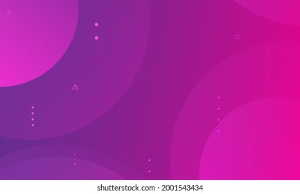 Liquid color background design with purple circles. Vector illustration