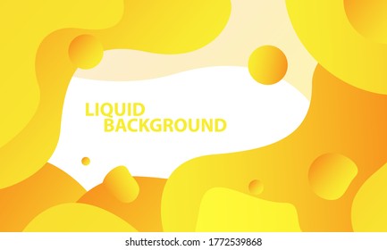 Liquid color background design. Trendy gradient shapes composition. Eps10 vector