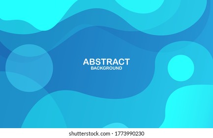 Diseño de fondo de color líquido. Composición de formas de degradado de moda. Vector Eps10