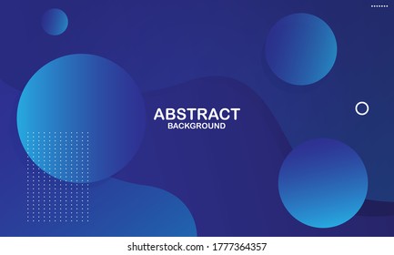 Liquid color background design. Trendy gradient shapes composition. Eps10 vector