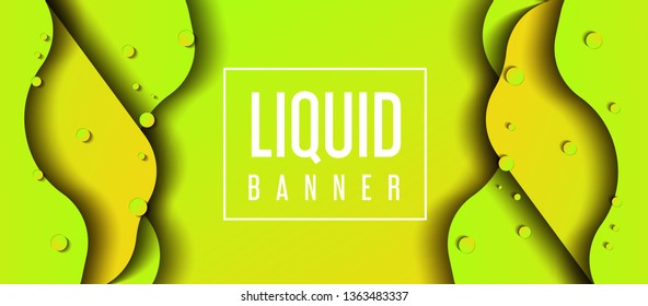 Liquid color background design for website. Fluid gradient shapes composition. Futuristic design posters. Eps10 vector
