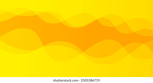 Diseño de fondo de color líquido. Composición de Formas de gradiente de fluido amarillo. Carteles de diseño futurista.