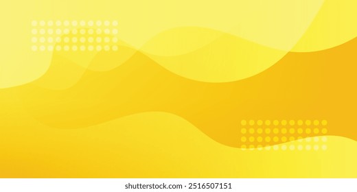 Diseño de fondo de color líquido. Composición de Formas de gradiente de fluido amarillo. Carteles de diseño futurista. Vector Eps10