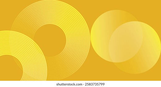 Liquid color background design. Yellow Fluid gradient shapes composition. Applicable for gift card, Poster on wall poster template