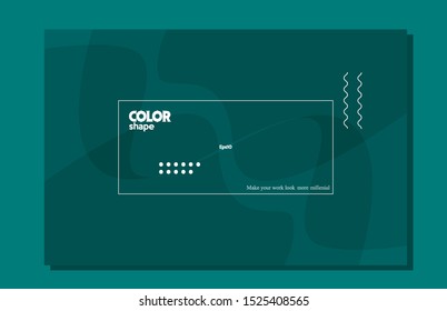 Liquid color background. Dynamic gradient shape composition eps10 -Vector