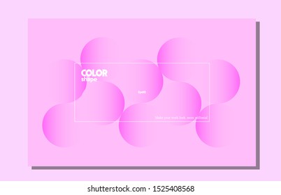 Liquid color background. Dynamic gradient shape composition eps10 -Vector