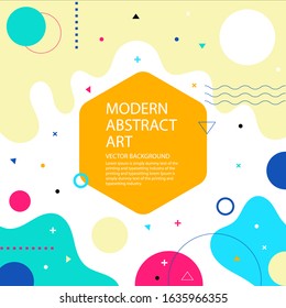 Liquid color background. vector illustration