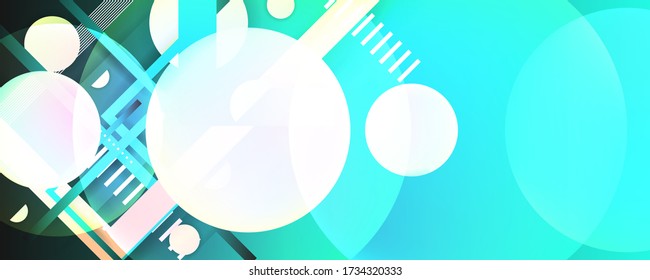 Liquid color blue turquoise background design. Fluid gradient shapes composition. Futuristic design landing page. Eps10 vector