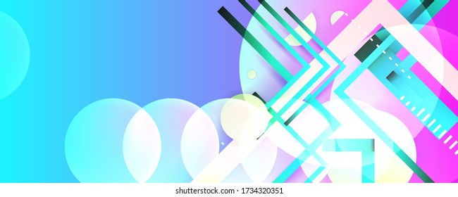 Liquid color blue turquoise background design. Fluid gradient shapes composition. Futuristic design landing page. Eps10 vector