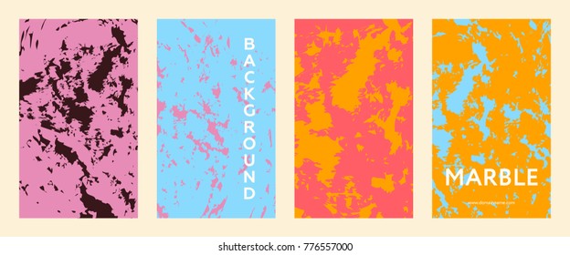 Liquid color covers set. Fluid shapes composition. Set of colorful futuristic orbs for futuristic design posters. Eps10 vector.