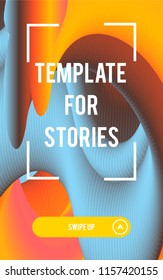Liquid color covers template for promotion product page, account or personality in the social networks. Fluid shapes composition. Futuristic design template. Eps10 vector. Abstract Background.