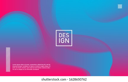 liquid color design background. simple design texture. futuristic for poster and banner. gradient shape composition. eps 10 vector illustration