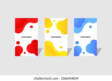Liquid color design.Dynamic modern fluid mobile for sale banners. Sale banner template design
