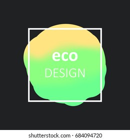 Liquid color gradient covers. Fluid shapes. Futuristic design for: logo, posters or any branding.