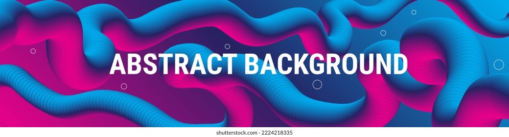 Formas de degradado de color líquido para el fondo de la composición. Portada abstracta de moda. Cartel de diseño futurista. Ilustración vectorial