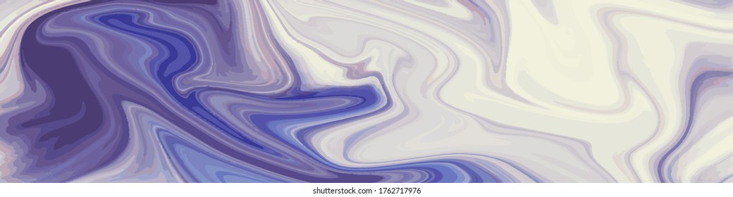 Liquid color marble style background. Fluid gradient inks design. Template for your design, banner, flyer, business card, poster, wallpaper, brochure