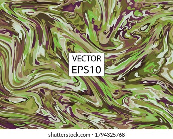 Liquid color marble style background. Abstract art painting texture.  Fluid gradient inks modern creative design